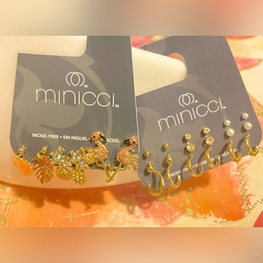 - 🛍️Women minicci jewelry Bundle elegant super cute fashion nickel free Ea…